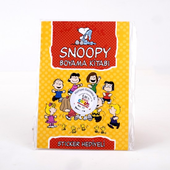 Snoopy - Boyama Kitabı