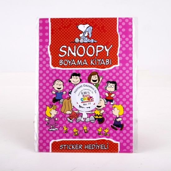 Snoopy - Boyama Kitabı