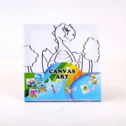 Desenli Boyama Tablosu - Dinozor