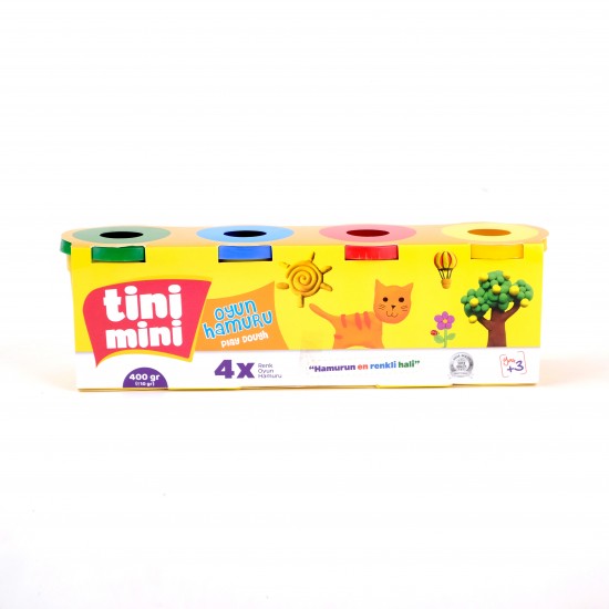 Tini Mini 4'lü Oyun Hamuru 