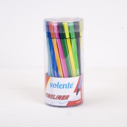 Volente 50'li Renkli Kalem