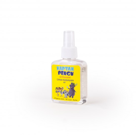 Kaptan Pengu - Lisanslı Limon ve Lavanta Kolonyası 100 ml