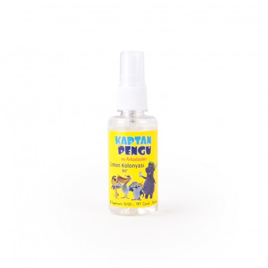 Kaptan Pengu - Lisanslı Limon Kolonyası 50 ml