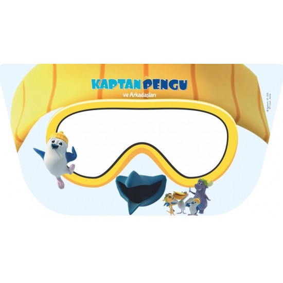 Kaptan Pengu - Lisanslı Çocuk Siperlik