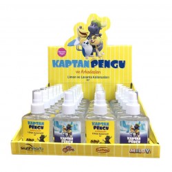 Kaptan Pengu - Lisanslı Limon ve Lavanta Kolonyası 100 ml